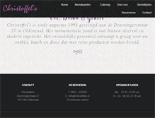 Tablet Screenshot of christoffels.nl